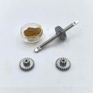 莽牛模型MN82S MN78 MN168 99S2波箱金属齿轮传动轴改装升级配件