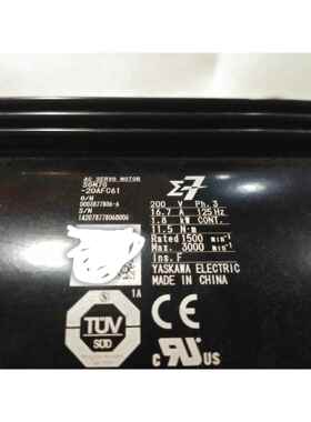 安川伺服电（）SGM7G-20AFC61 备件/咨询