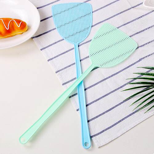 Durable Mesh Long-Handle Fly Swatter, Mosquito Swatter, Hous