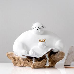 斯堪 气球男孩饰品模型室无障碍豪华人物雕塑软 纳维亚创意凸起