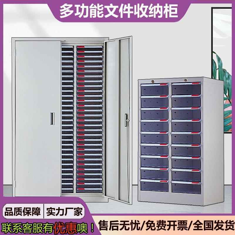 a4文件柜件收纳整理柜纸带ls-005门抽屉式文件柜文资料柜A4效率柜