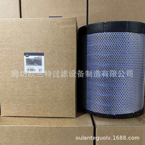 欧兰特RE587791RE587792空气过滤器8370R拖拉机空气滤芯