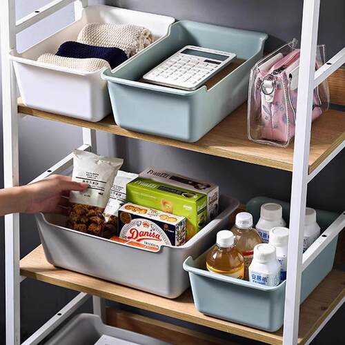 Minimalist Desktop Multi-functional Storage Box Cabinet Squa