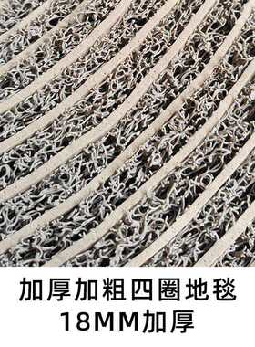 8A8整卷丝圈地毯宝丽美pvc发泡底脚垫室内室外防滑防水地毯