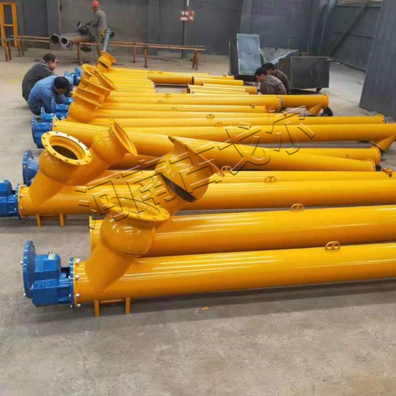 型管式蛟龙提升机混凝土石GGER04A颗粒U传输砂设备送料机LS列系螺