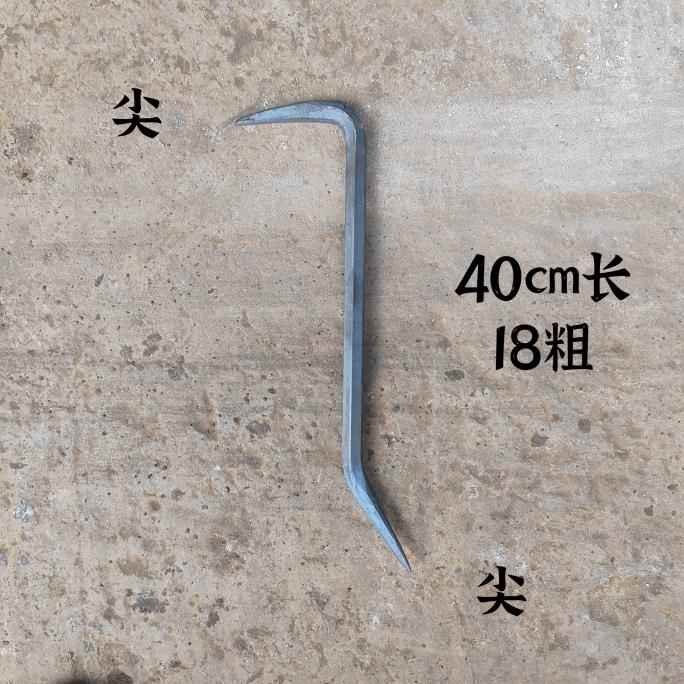 高档杨家地木老师傅撬六棱轨道钢棍棍铝模拆模撬棍工撬铝模专用工