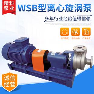 WSB型离心旋涡泵厂家供应 卧式循环泵专业销售 高压卧式旋涡泵