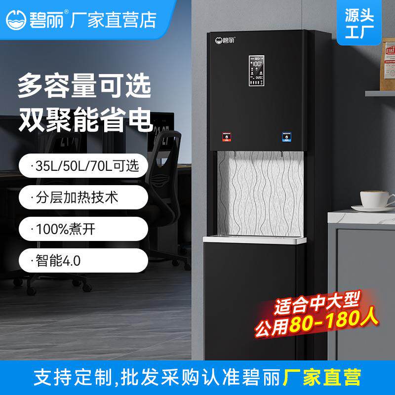 碧丽开水器商用全自动电热智能ro反渗透大容量饮水机净水机器一体