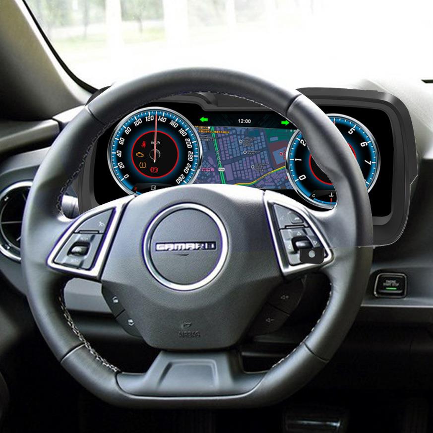 适用于11-14款雪佛兰科迈罗5代仪表屏12.3寸LCD液晶屏内置Carplay