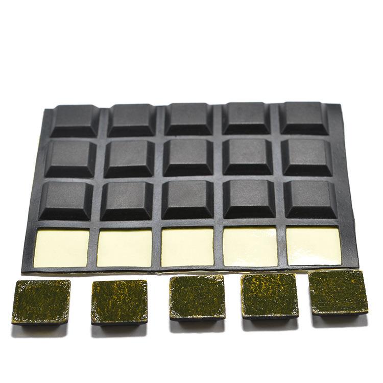 四方梯形自粘橡胶脚垫家具仪器防滑橡防震胶脚垫XT1303/1306/2008