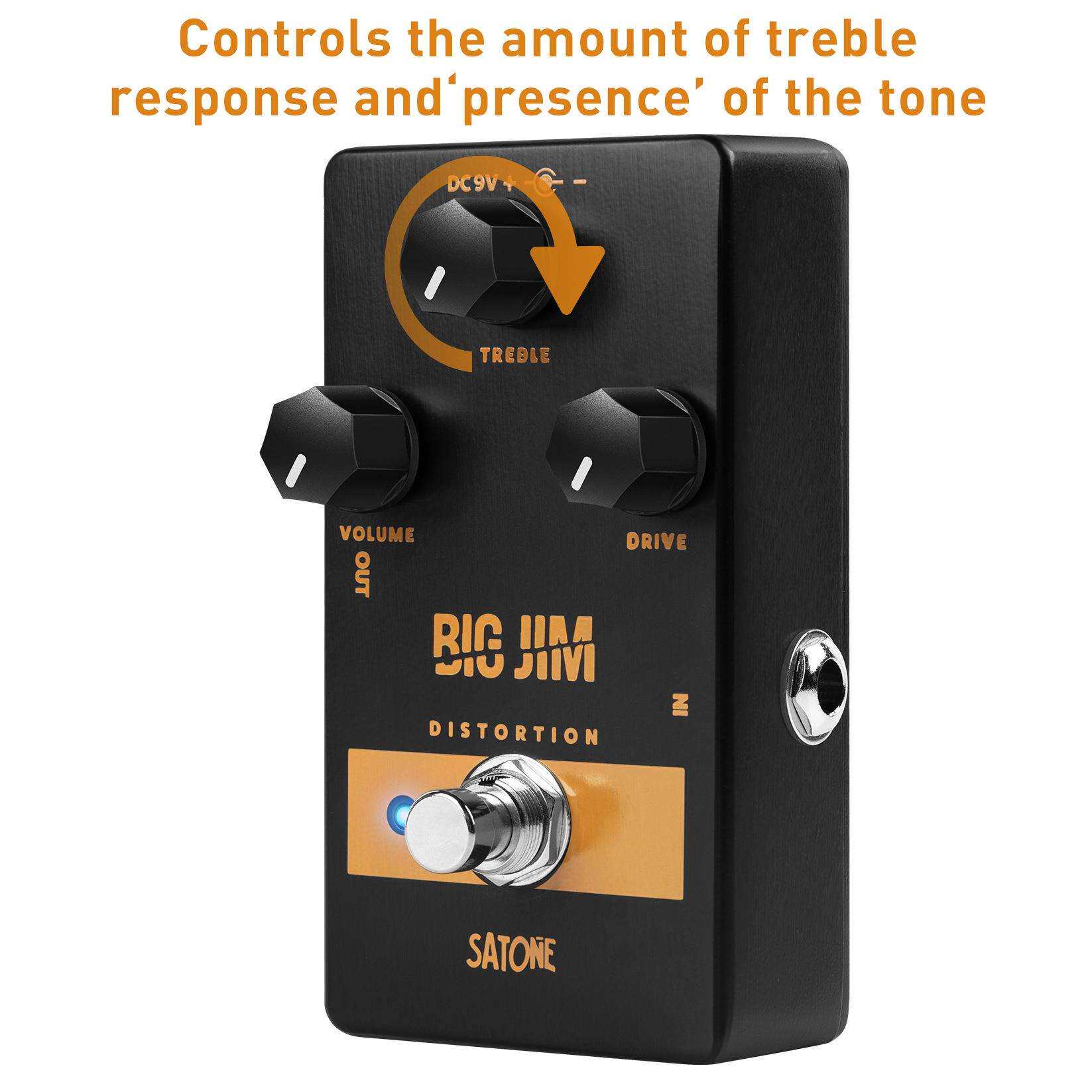 Satone S808 Big Jim Distortion单块效果器