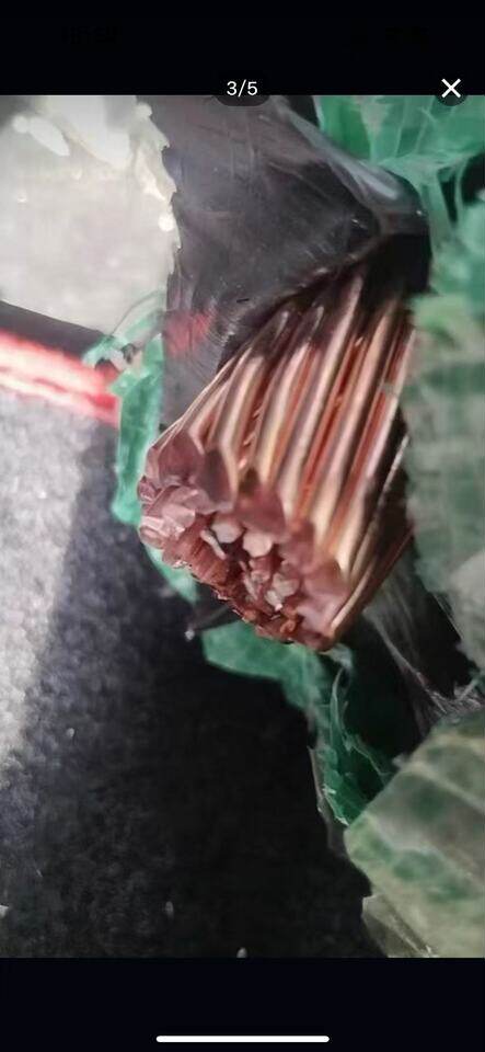 2月28日沧州处置报废185平方防雷接地线2盘重约600斤可以过磅（全国各地可物流）网络拍卖公告