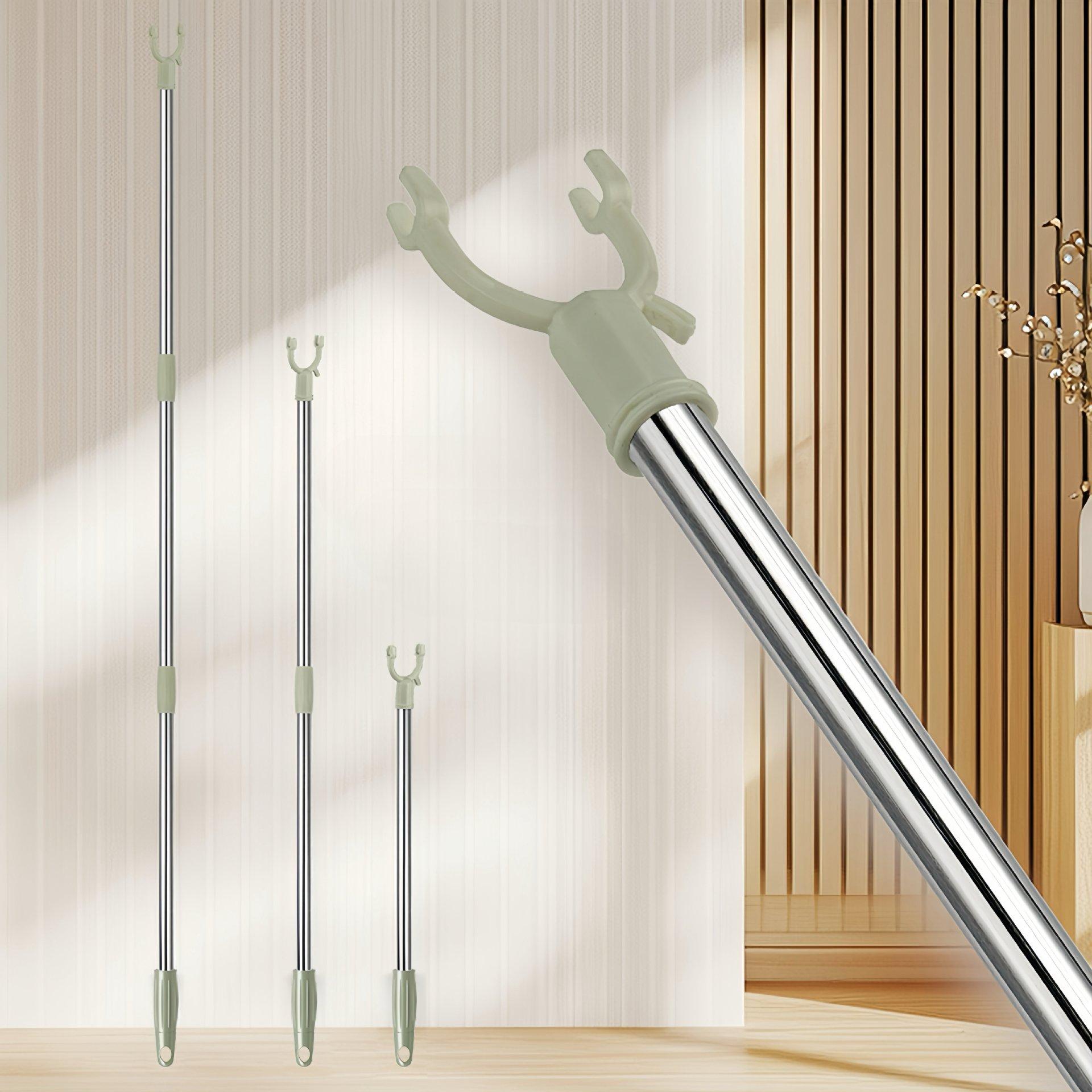 卫生间不锈钢晾衣衣杆衣杆衣叉