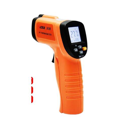 胜利红外测温仪手持VC303B工业 红外测温仪枪 -20℃～550测温仪