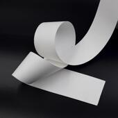 洗涤标尼龙标无厂纺布家 200mYLW服装 加厚m型空白条码 水洗唛布60m