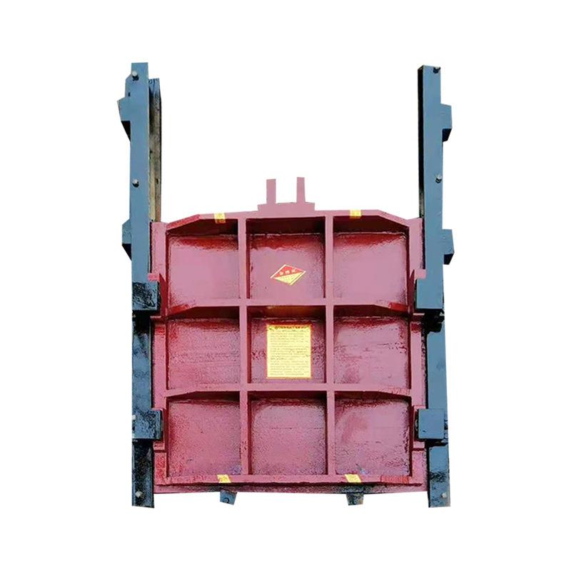 铸铁闸门防洪泄洪手动铸铁镶铜闸门方形圆形铸铁闸门单双向启闭机