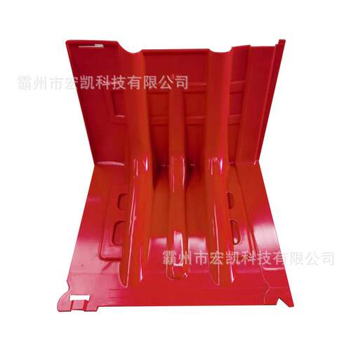 ABS塑料挡水隔板户外防洪堵水墙防水挡板红色 L型防洪板防汛挡水