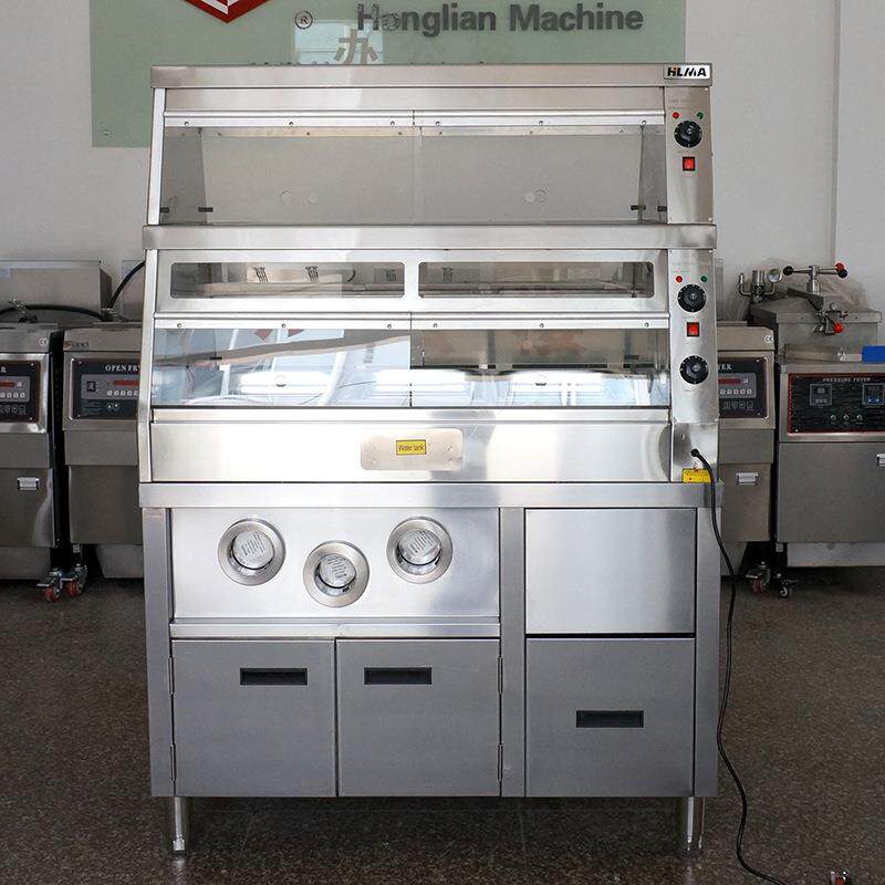 商用熟食加热恒温保温展示柜蛋挞面包汉堡炸鸡板栗鸭货展示柜