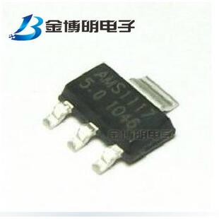 ADJ稳压电源芯片降压ICsot AMS1117 223 5.0v 1.8 3.3V1.2 1.5