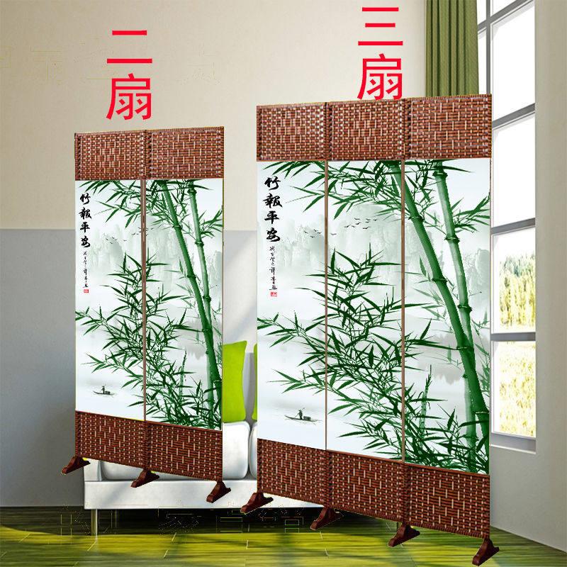 新款屏风装饰移动可折叠隔断玄关办公室墙帘客厅卧室房间尺寸定制