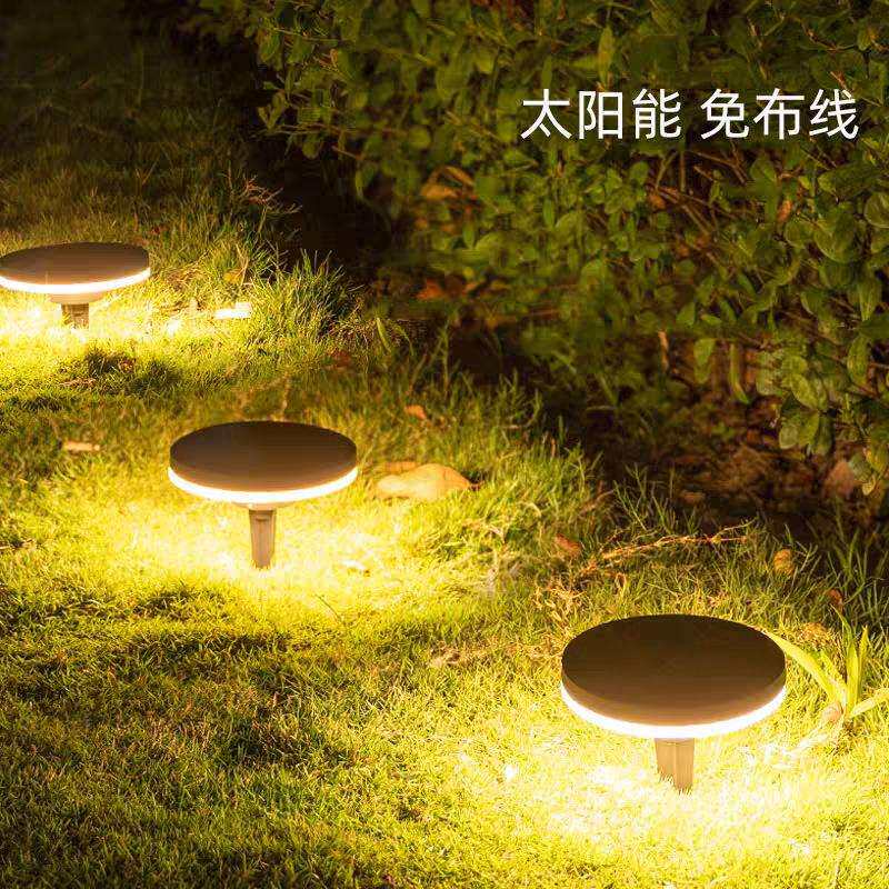 太防阳能插地草坪灯别户外水草地灯小区灯墅庭院花81150626园氛围