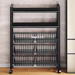 厨房菜篮子置物架落地家用水果蔬菜储物放菜架子多功能多层收