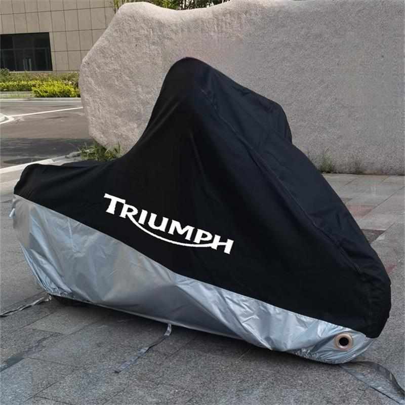 适用凯旋Bobber攀爬青蛙675T100三叉戟660街双摩托车罩车衣Tiger