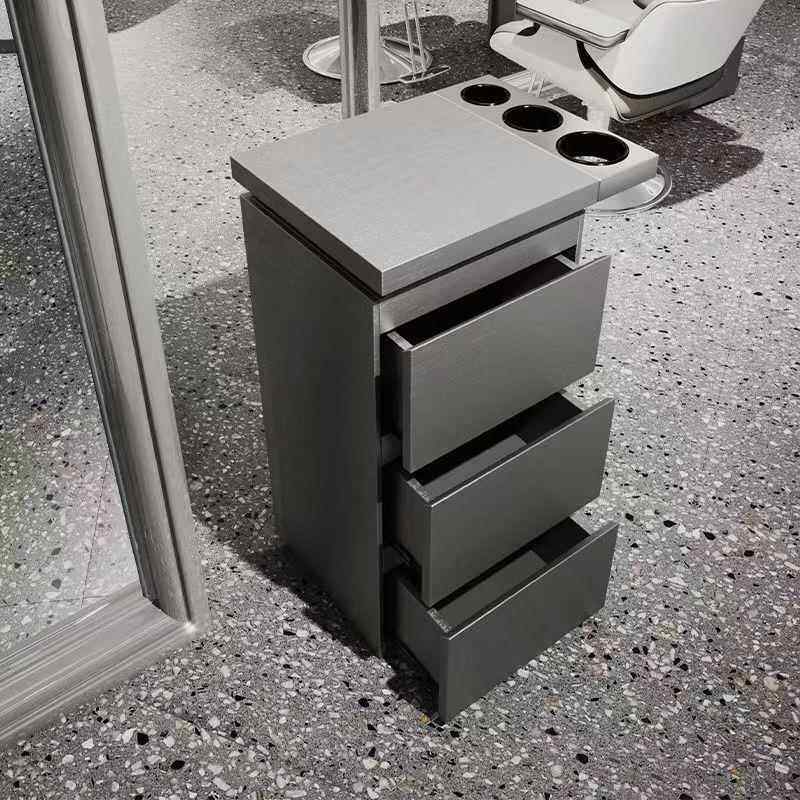 窊飨网红美店工具柜764发廊专用不发钢锈工作柜层多收纳储物柜理