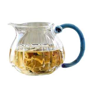 莲君公道杯茶海加厚玻璃公道杯耐热玻璃茶器家用分茶器 新款