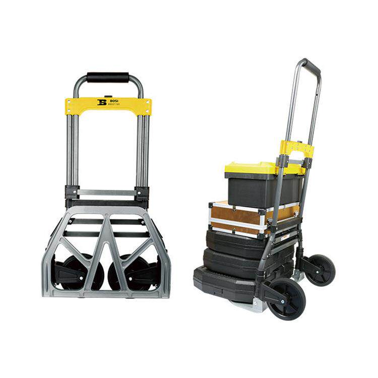 波斯工具 静音轮胎折叠工具车150kg BS521150