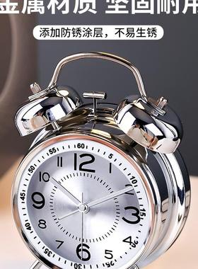 2025新款BKO叫智响能机械大音量闹钟小学生床醒超起闹铃