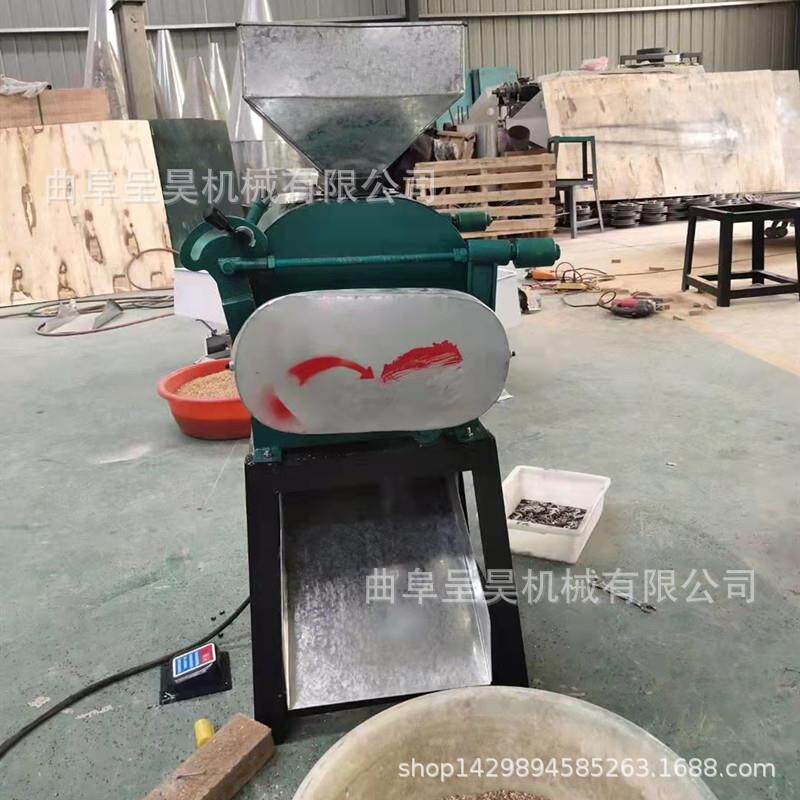 家用挤扁机大豆豆扁机压扁效率高小型农用麦子挤压设备促销价