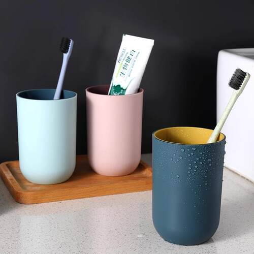 Modern minimalist two-tone rinse cup, creative household wat
