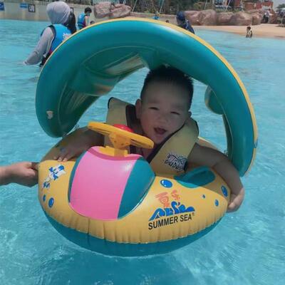 Baby Swimming Float Ring Inflatable Infant Floating Kids Swi