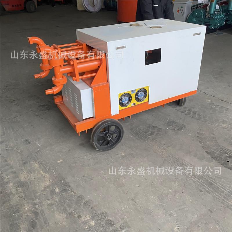 WYB注浆机电动11KW双缸液压注浆泵水泥水玻璃灰砂浆双液注浆机