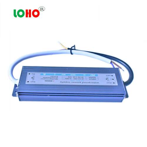 原装工程款24V12V60W超薄防水电源12V24V60W户外LED灯箱路灯电源