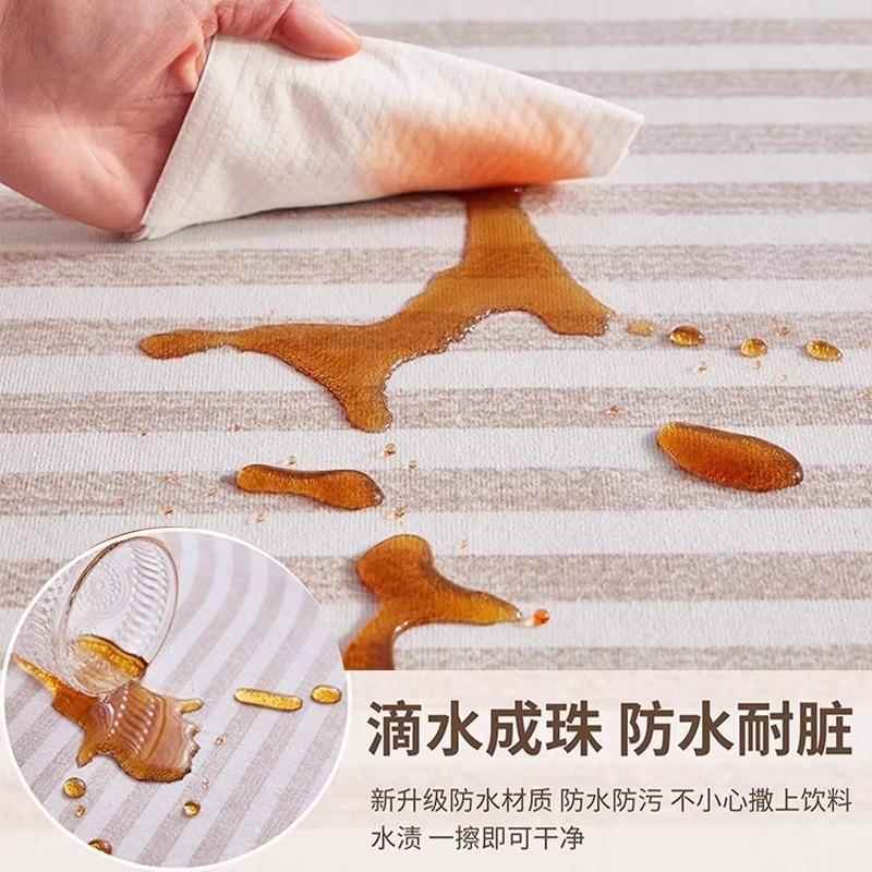 客地毯202j5651654新款pvc防水厅儿爬垫行子童家用可擦免洗卧室制