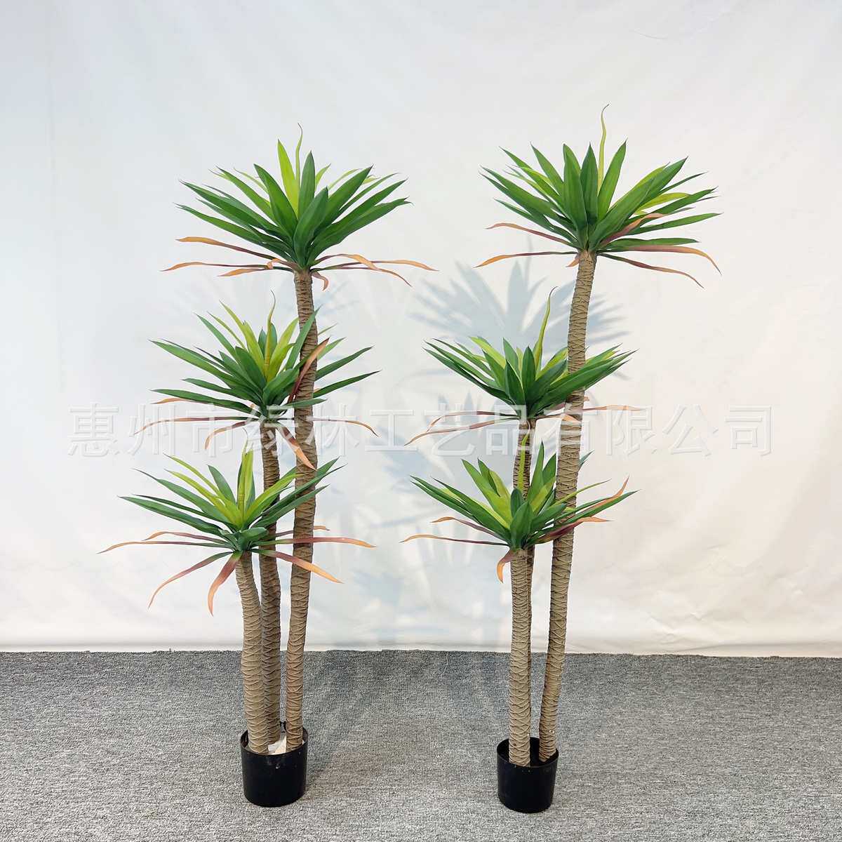 仿真荷兰铁 仿真绿植铁兰树 橱窗装饰摆件龙舌兰落地盆栽仿真剑麻
