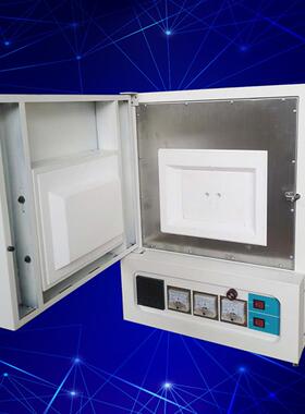 实贝1200度陶瓷纤维气氛保护马弗炉高温烧结淬火炉QSXL-1230TC