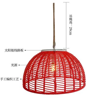 太阳能庭院灯走廊别墅景阳台观花园A2210饰灯新村美农丽乡装村太