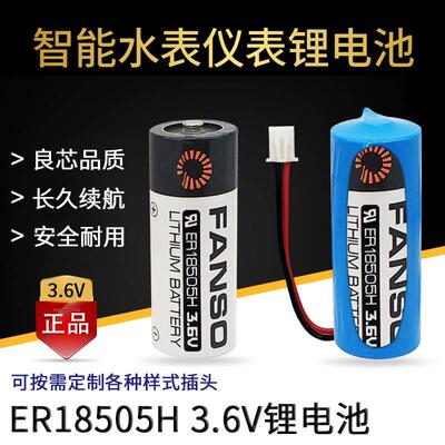 FANSO孚安特ER18505H电池3.6V 热能表IC插卡式智能水表电专用电池