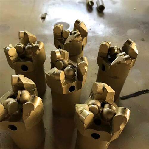 φ32半片金刚石钻头 两翼金刚石复合片pdc钻头 加强型复合片钻头