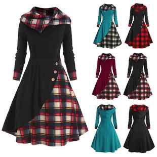 hooded dress vintage dress party overlap gothic dresses