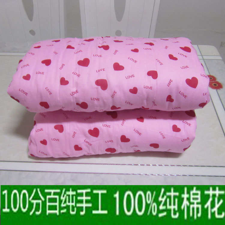 天然棉花褥子床垫子儿童棉被被芯手工棉被加厚单双人秋冬定做包邮