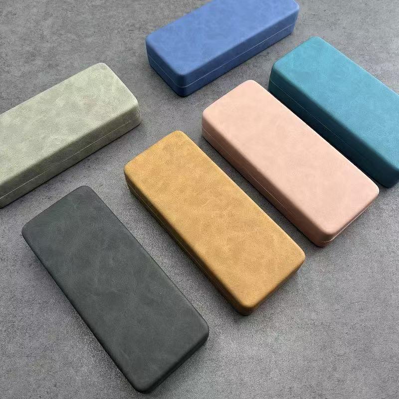 眼镜盒ins少女便携款近视眼睛男生防压简约创意个性棉麻收纳学生