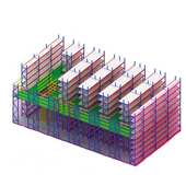 仓库隔层定制 钢平台货架 阁楼货架仓库搭建 阁楼平台货架二层