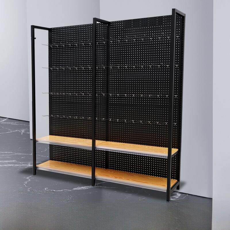超市货架孔板地板挂钩展示架小珠宝货架展览渔具手机配件袜子架