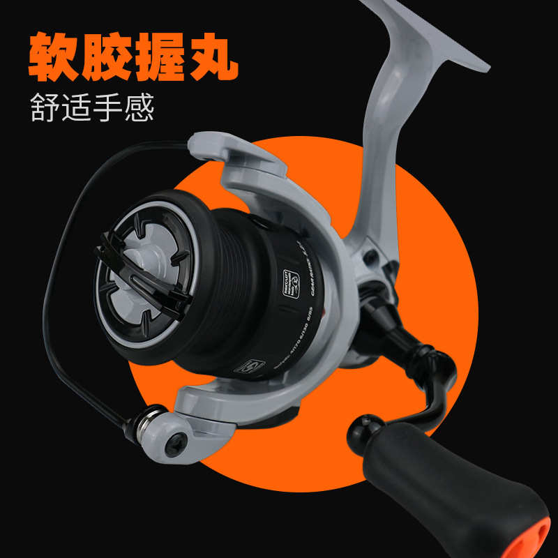 黑鲨批发微物渔轮路亚全金属纺车轮无间隙高速比浅线杯矶钓