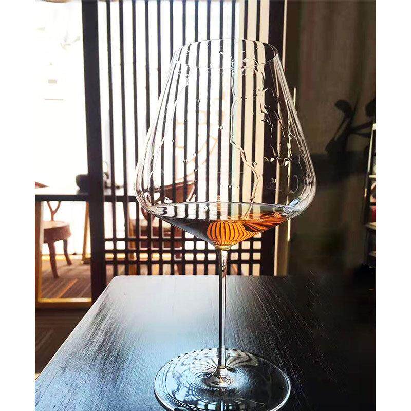 发顺丰 二支装小众细杆大肚红酒杯优雅轻薄型品酒高脚杯勃艮第杯A