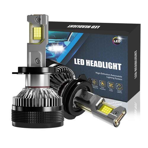 星盛源X30三铜管大功率240Wled前照灯改装H7H11H4灯泡汽车led大灯